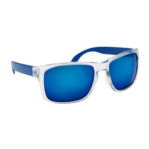 Additional Image 1 - a pair of blue sunglasses