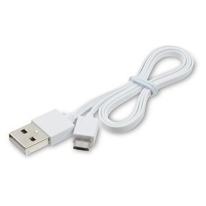 Additional Image 5 - a white usb cable on a white background