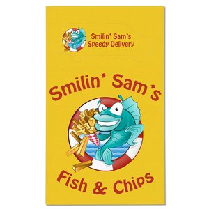 Additional Image 2 - a yellow rectangular object with a cartoon character on it