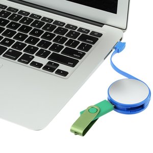 Additional Image 1 - a usb cable connected to a laptop