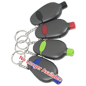 Additional Image 4 - a group of black objects with red and green labels
