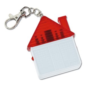 Additional Image 2 - a key chain with a house shaped keychain
