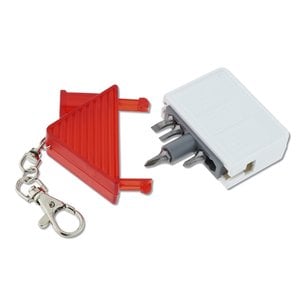 Additional Image 3 - a key chain with a keychain attached to it