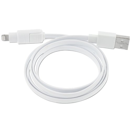 Additional Image 1 - a white cable with a black connector