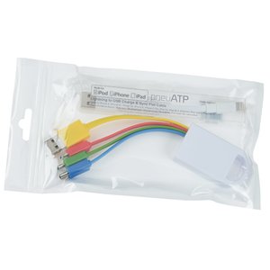 Additional Image 2 - a plastic bag with a colorful object on it