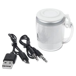 Additional Image 1 - a mug with a white lid and black cables