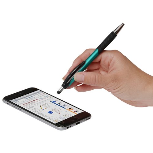 Additional Image 2 - a hand holding a stylus pen and a cell phone