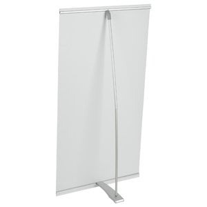 Additional Image 2 - a white screen with a metal stand