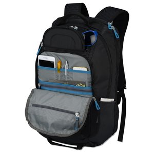Additional Image 1 - a black backpack with a pocket