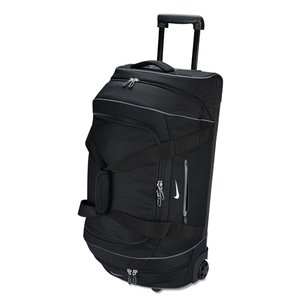 Additional Image 4 - a black luggage bag with handle