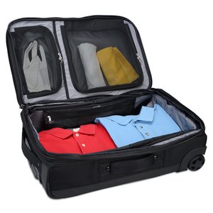 Additional Image 2 - a black suitcase with a few items in it