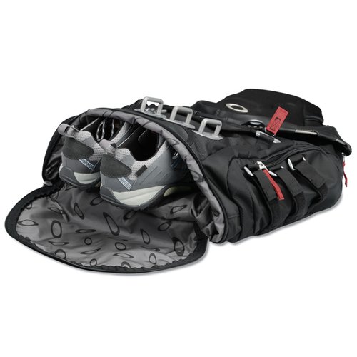 Additional Image 4 - a black bag with a black shoe inside