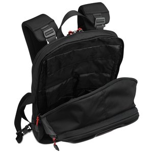 Additional Image 1 - a black backpack with straps