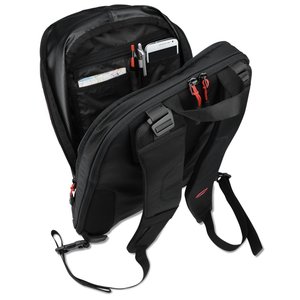 Additional Image 2 - a black backpack with straps