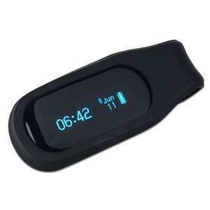 Additional Image 3 - a black wristband with blue lights