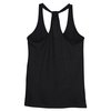 a black tank top with a cut out back