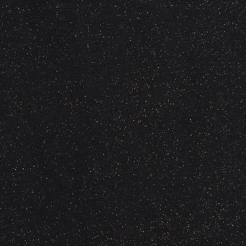 Additional Image 2 - a black fabric with white spots