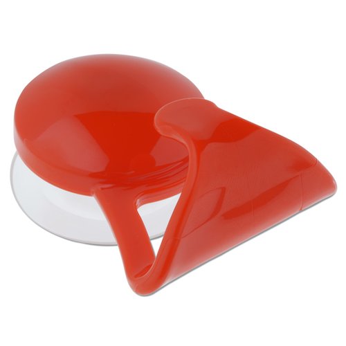 Additional Image 1 - a red and white object with a red lid