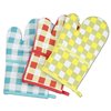 View Image 4 of 4 of Therma-Grip Oven Mitt with Pocket - Plaid