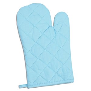 Additional Image 2 - a blue oven glove on a white background