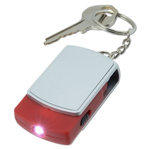 Additional Image 1 - a key chain with a red light