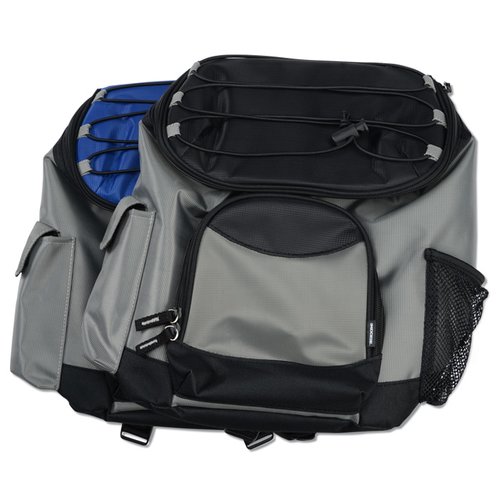 Additional Image 3 - a grey and black backpack