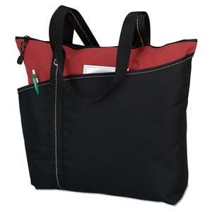 Additional Image 1 - a black and red bag
