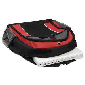 Additional Image 3 - a black and red bag