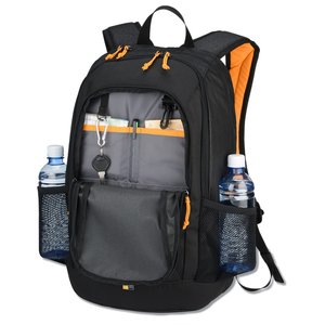 Additional Image 2 - a black backpack with a black strap