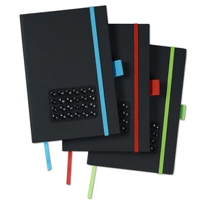 Additional Image 4 - a group of black notebooks
