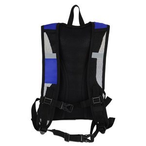 Additional Image 4 - a blue and black backpack
