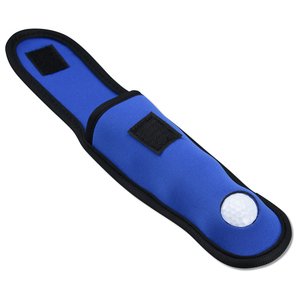 Additional Image 1 - a blue and black wrist band