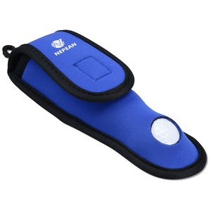 Additional Image 2 - a blue case with a white circle