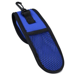 Additional Image 3 - a blue and black towel