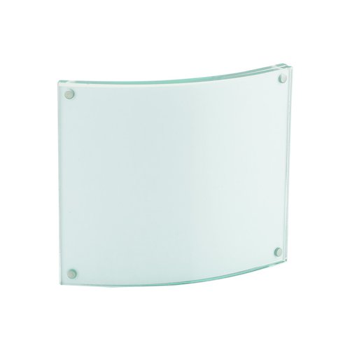 Additional Image 1 - a white wall lamp with a curved edge