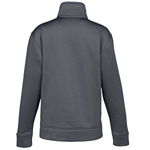 Additional Image 1 - a back view of a grey jacket