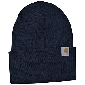 Additional Image 1 - a black beanie with a logo on it