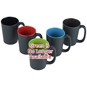 Additional Image 1 - a group of black mugs