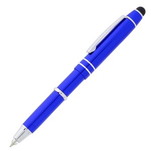 Additional Image 2 - a blue pen with white stripes