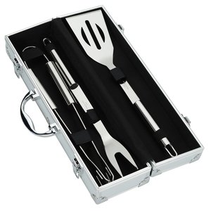 Additional Image 1 - a silver and black tool box
