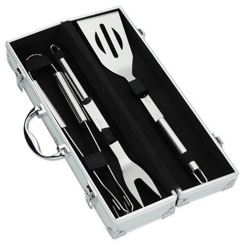 Additional Image 1 - a silver and black tool box