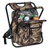 View Image 3 of 3 of Chillin' 24-Can Cooler Bag Stool - Camo - 24 hr