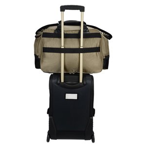 Additional Image 5 - a black and tan luggage