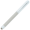 View Image 5 of 7 of Bettoni Woven Mesh Rollerball Stylus Metal Pen