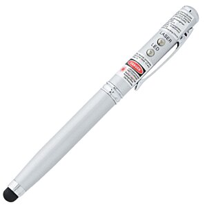 Additional Image 3 - a white pen with a black cap