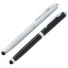 View Image 2 of 4 of 4-in-1 Stylus Metal Pen with Laser Pointer and Flashlight - 24 hr