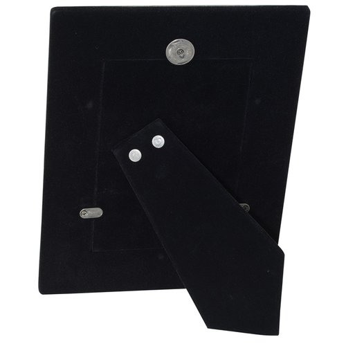 Additional Image 1 - a black rectangular object with a white dot