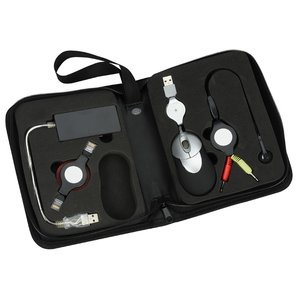Additional Image 1 - a black case with a black strap