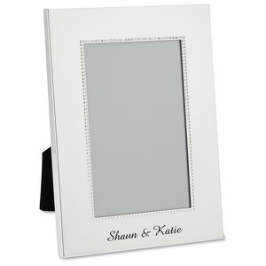 Additional Image 2 - a white photo frame with a black clip
