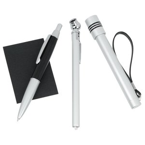 Additional Image 1 - a group of pens and a pen holder